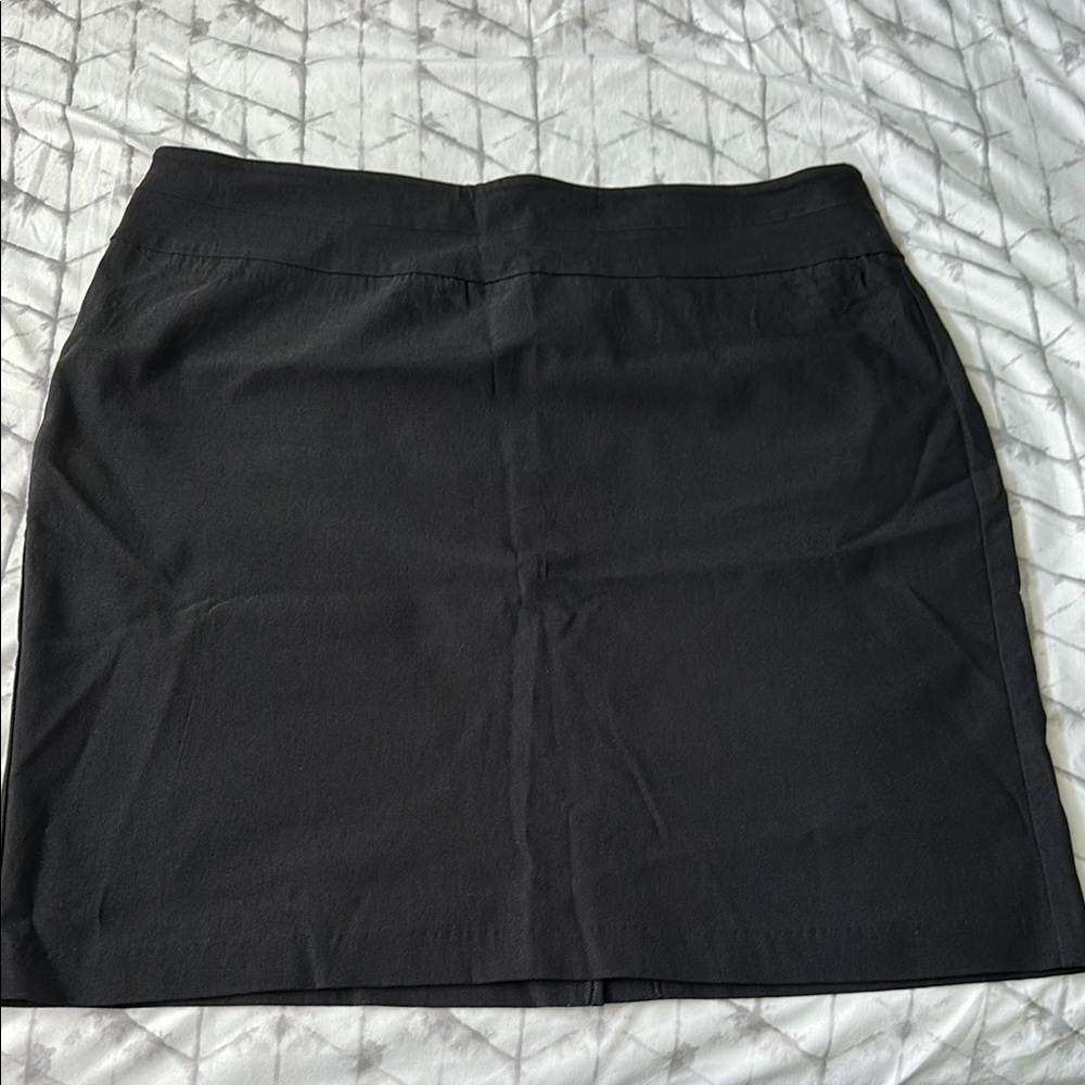Stretchy Black Pencil Skirt
